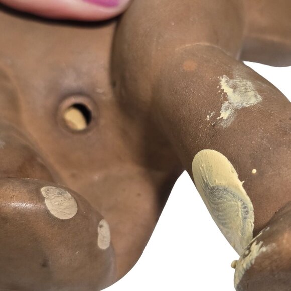 TUSKY the Elephant Rempel Toys Latex Rubber Vintage Brown Rubber Baby Ears Move - Picture 7 of 11